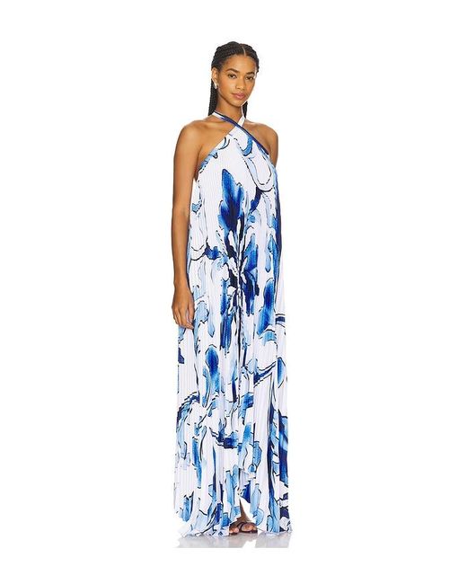 Vestido Largo Deesse En Color Blanco Talla (También En 14/Xl, 6/Xs, 8/S) L'idée de color Blue