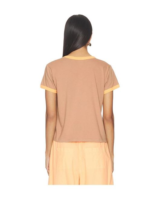 Leset Natural Margo Ringer Tee