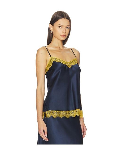 La Ligne Blue Lace Camisole