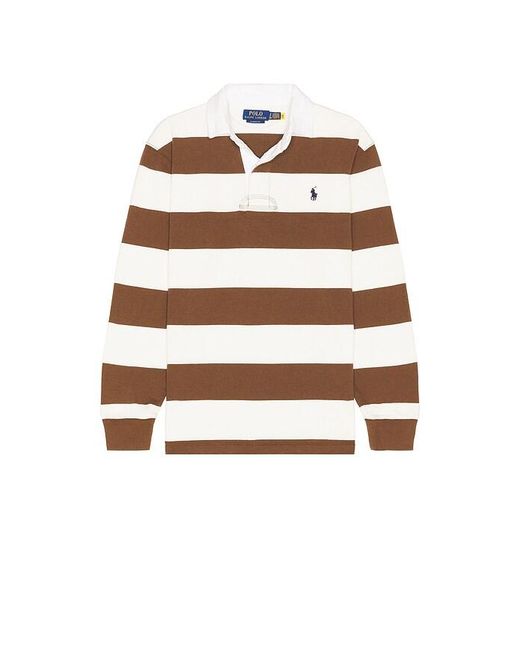 Polo Ralph Lauren Multicolor Long Sleeve Iconic Rugby Stripe Polo for men