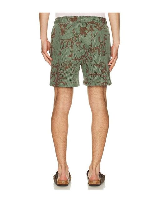 Oas Green Porto Shorts for men
