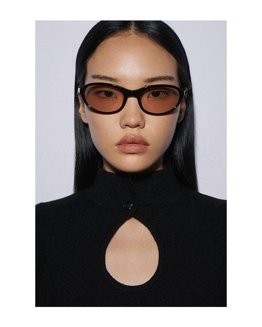 SHEVOKE Orange Kebe Sunglasses