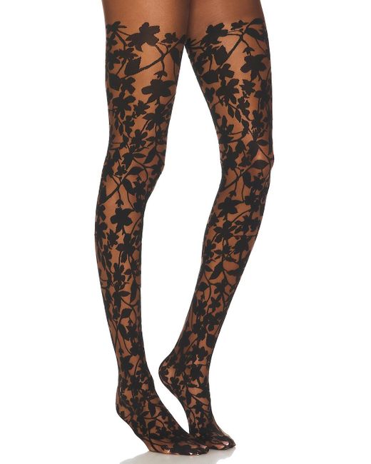 Wolford Graphic Flower タイツ Black