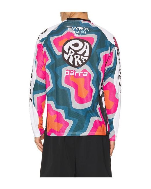 by Parra Red Mtb Competition Jersey for men