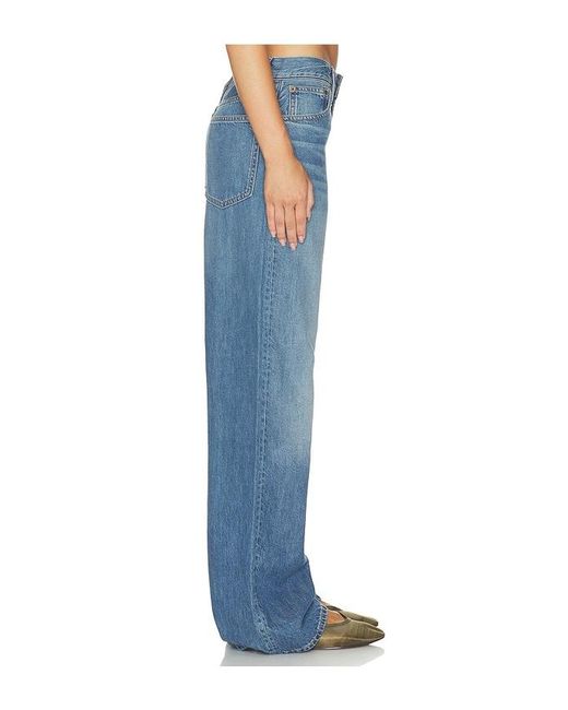 Madewell Blue Airy Perfect Vintage Wide Leg