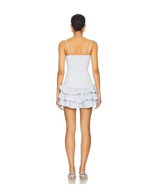 MAJORELLE White Keegan Mini Dress