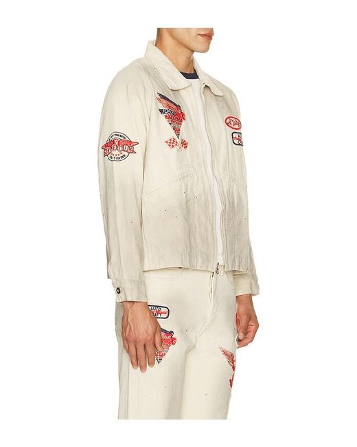 Samuel Zelig Natural Service Zip Jacket for men