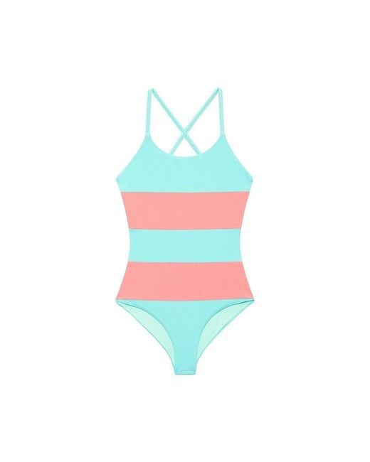 Beach Riot White Little Calista One Piece