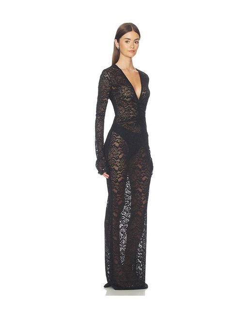 Bananhot Black Tyler Maxi Dress
