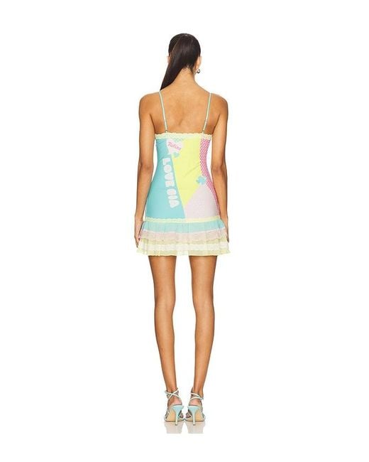 I.AM.GIA Blue Fafi Mini Dress