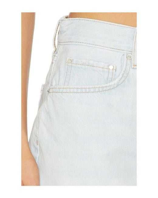 Anine Bing White Delaney Short