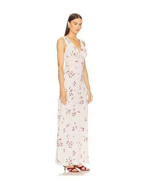L'academie White 'Academie Hallie Maxi Dress