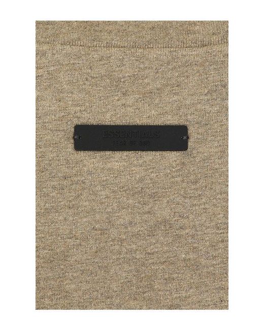 Fear Of God Natural Jersey Long Sleeve T-Shirt for men