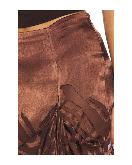 Nbd Multicolor The Amren Midi Skirt