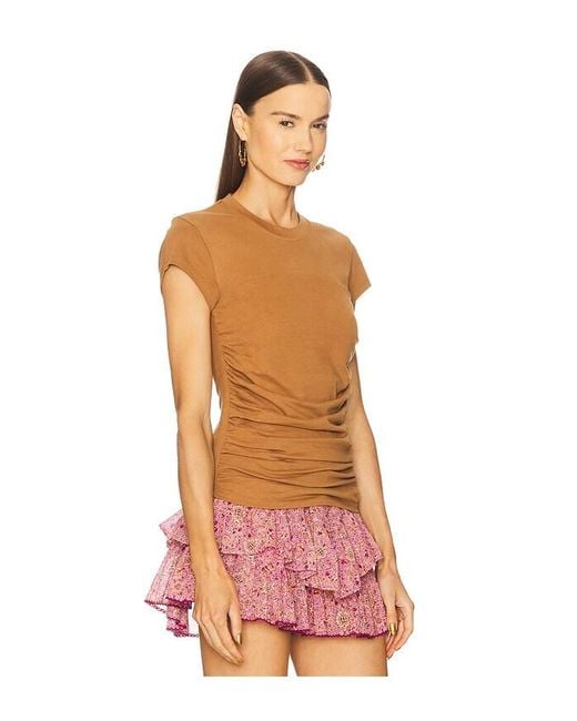 Isabel Marant Red Oberteil Maelie