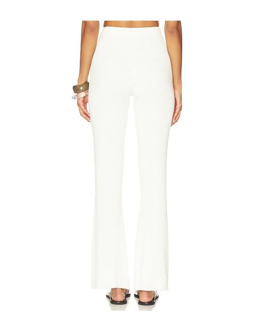 SNDY'S White North Knit Pant