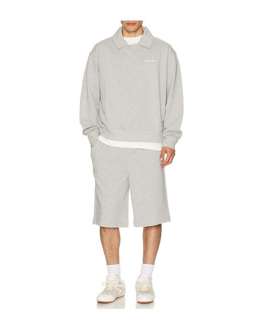 Daily Paper White Oversized Dias Sweatshirt for men