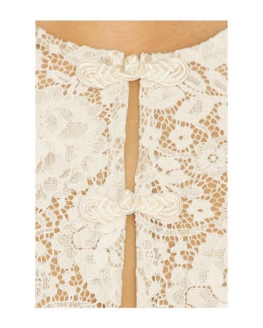 Lovers + Friends Natural Alessi Top