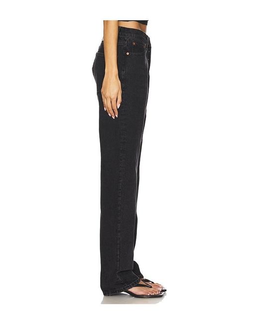 AYA MUSE Black Tapered Jeans