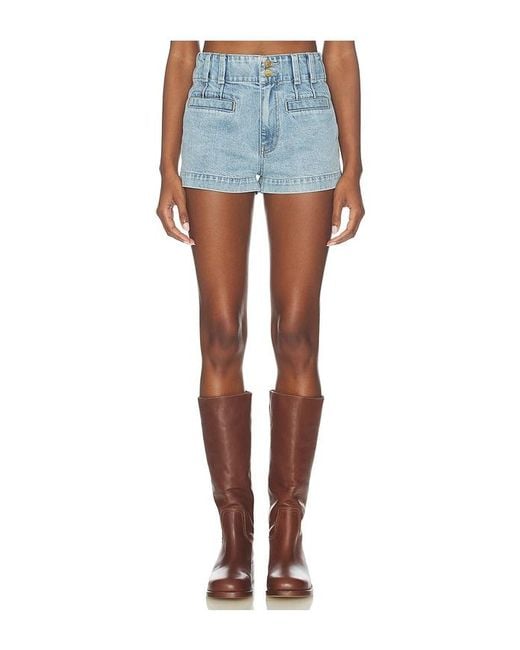 Show Me Your Mumu Blue Pacifica Shorts