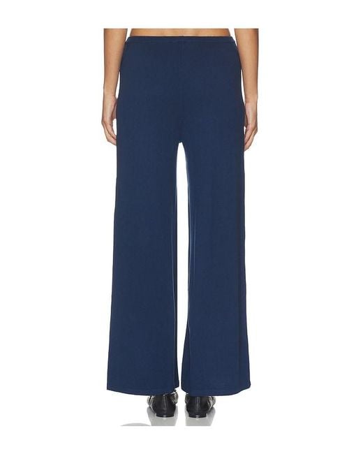 Eberjey Blue Fine Gauge Pant