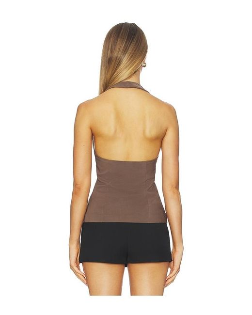 ALL THE WAYS Multicolor Hanna Halter Top