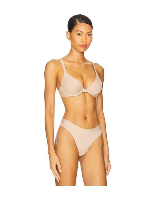 CUUP Orange Plunge Modal Bra