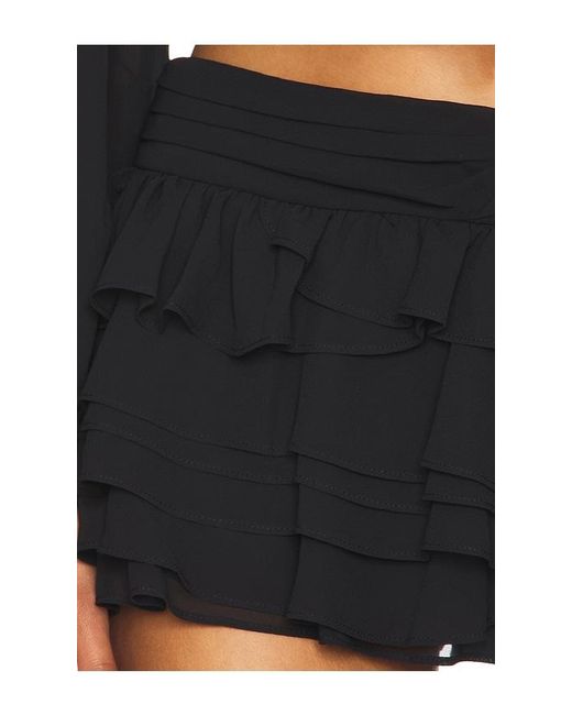 Amanda Uprichard Black X Revolve Dallas Skort