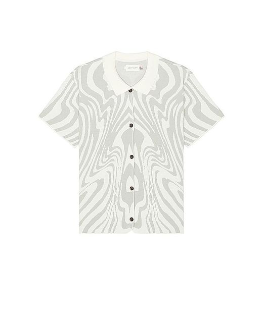 Honor The Gift White A-spring Dazed Button Up Shirt for men