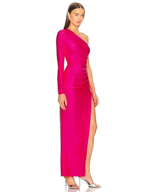 Michael Costello Pink X Revolve Gilly Maxi Dress