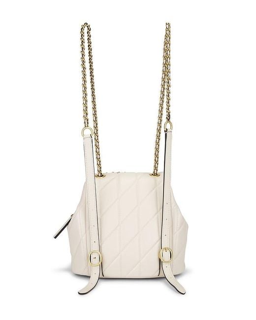 COACH Quilted Leather Tabby バックパック Natural