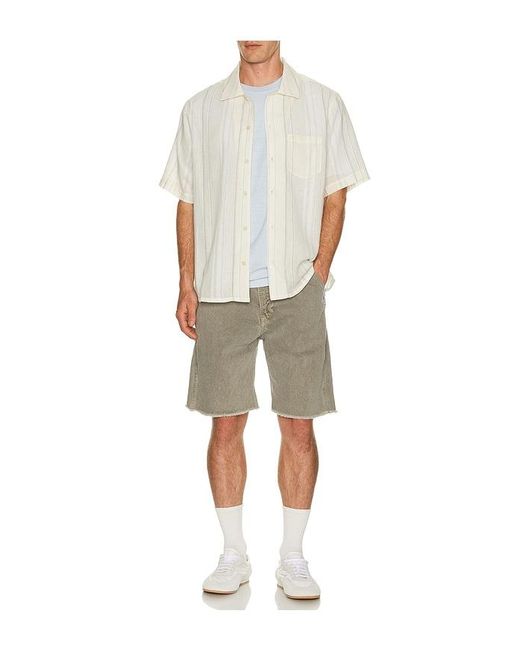 Asher White Rick Camp Shirt for men