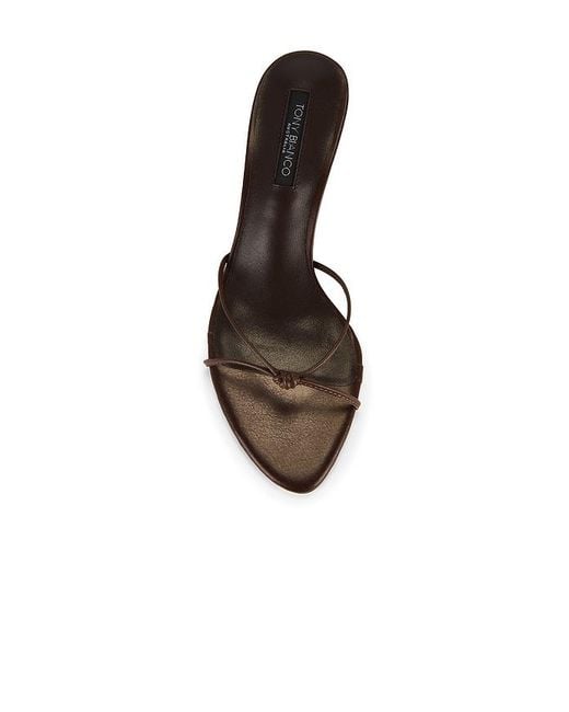 Tony Bianco White Dana Heel