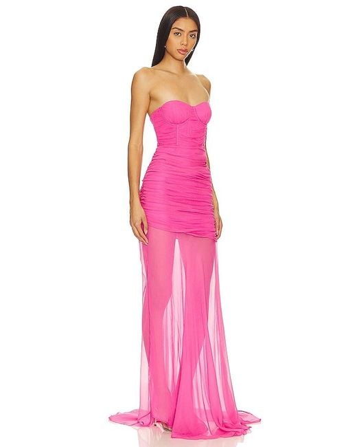 Camila Coelho Pink Loire Gown