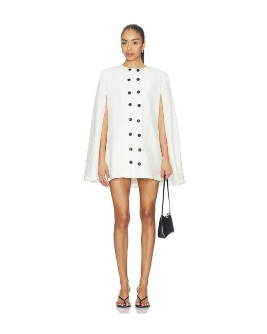 SELMACILEK White Button Down Jacket