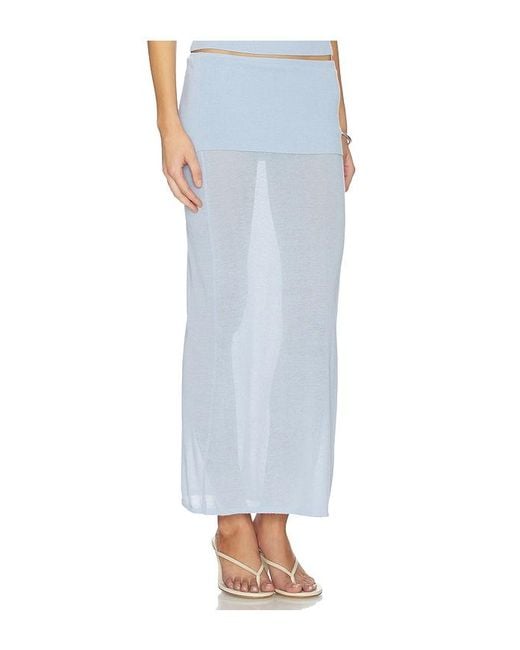 geel Blue X Revolve Danni Skirt