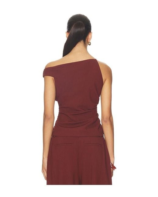 A.L.C. Red Leia Top