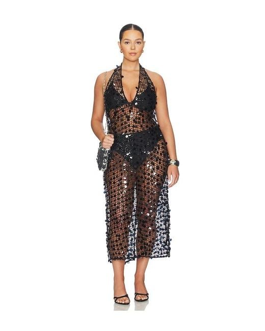 L'academie Black 'Academie Drew Maxi Dress