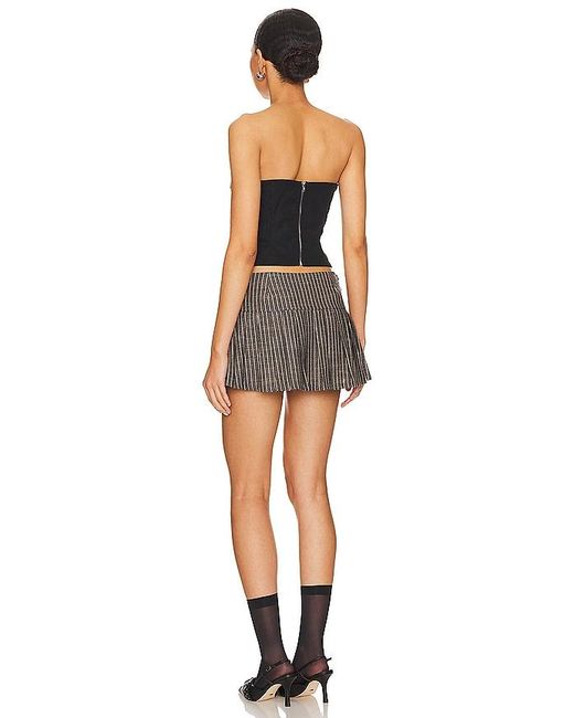 superdown Black Brinley Skirt Set