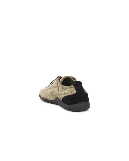 St. Agni Green Stitch Pillow Sneaker