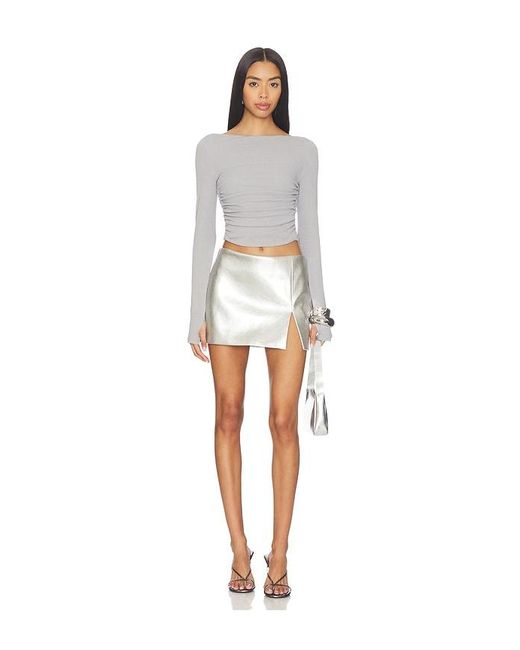 Nakedvice White The Betty Skirt