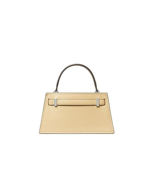 Tory Burch Metallic Tasche Mit Henkel Lee Radziwill