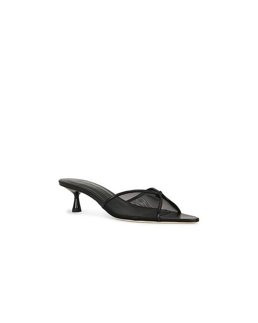 STUDIO AMELIA Black Jacques 50 Mule