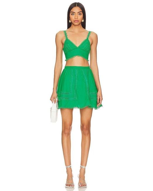Peixoto Green Jasmine Top