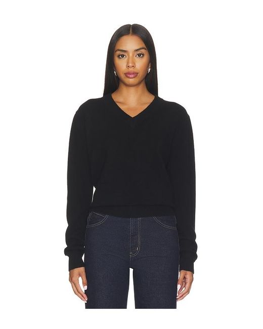 Entire studios Black Knit V-Neck