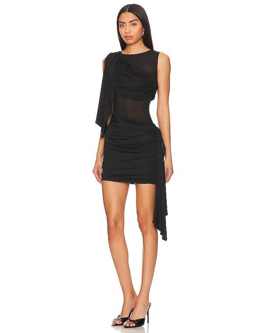 Nbd Black Ivy Mini Dress