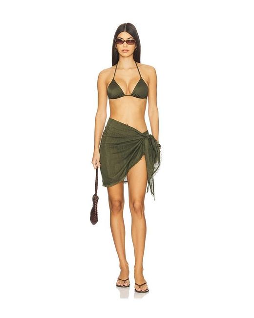Vitamin A Black Soleil Sarong
