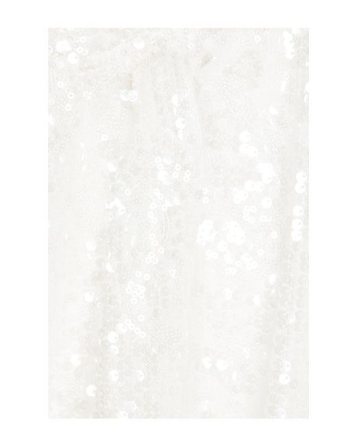 superdown White Francis Mini Dress