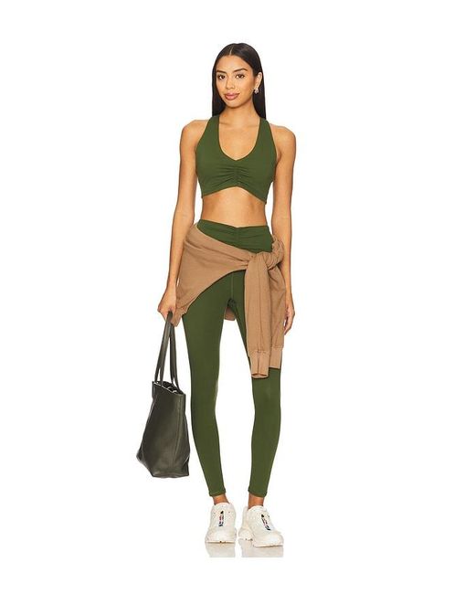 Spiritual Gangster Green Selene 7/8 High Waist Legging