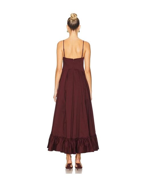 Clea Red Vandalia Dress